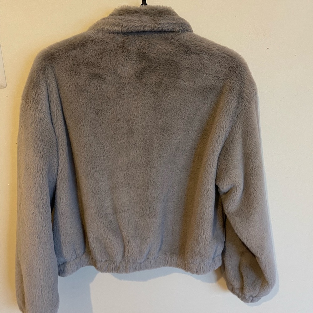 NWT Nordstrom Teddy bear bumper oversized jacket for women XS size - Picture 7 of 14